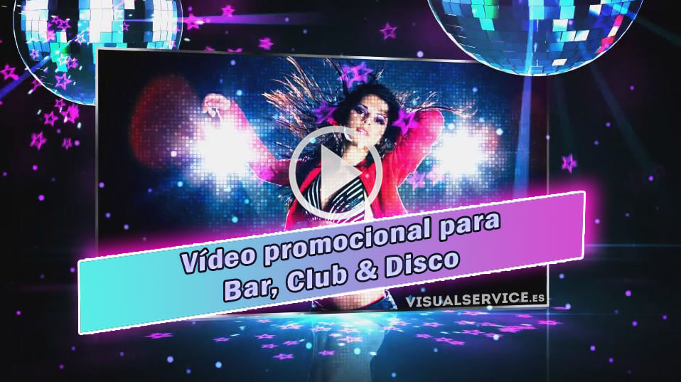 Video promocional bar club y disco